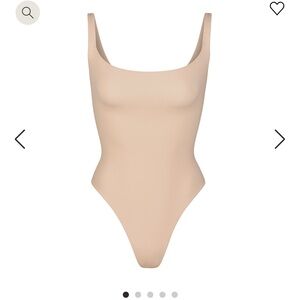 Skims Fits Everybody Square Neck Bodysuit L